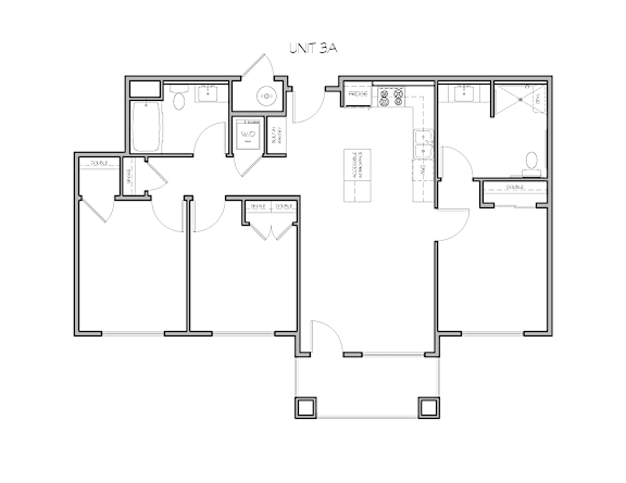 Floor Plan  3 Bedroom